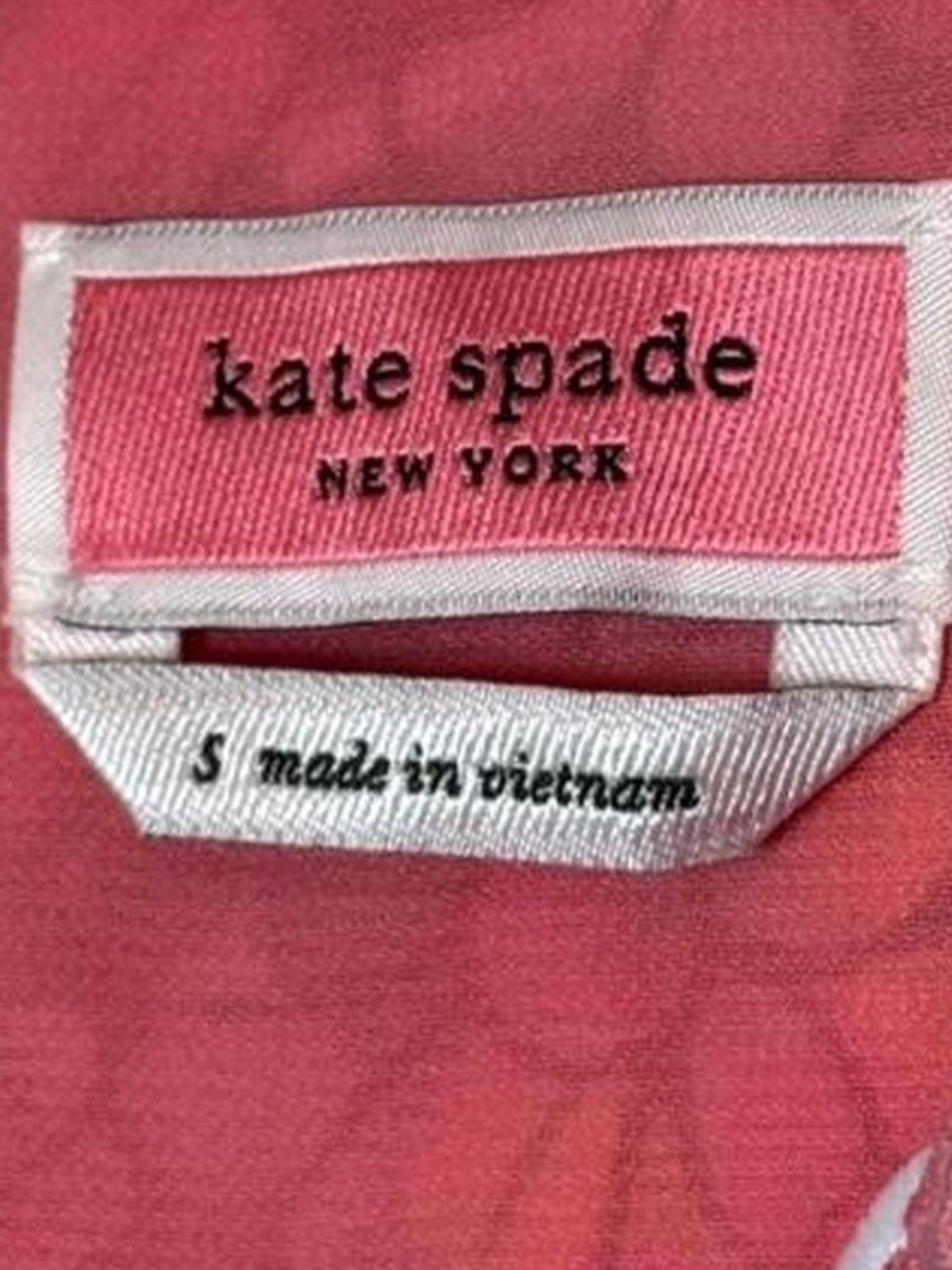 kate spade floral dots burnout blouse with scalloped trim and button front small - Picture 6 of 8